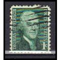 Used 1278 1c Thomas Jefferson Fine KA5945