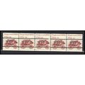 1898Ab 4c Stagecoach Fine MNH Dry Gum PNC 6/5 L...
