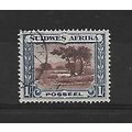 SouthWestAfrica.SG80 1s Bush Scene.Afrikaans Pr...