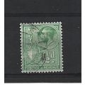 Malta.SG194 1/4d Yellow-Green.Fine Used.Apr25m