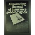 1978 The St. Paul Insurance Ad - End Gobbledygook