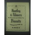 1954 Huntley & Palmers Biscuits Ad - Huntley & ...