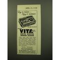 1950 Vita Nova Scotia Smoked Salmon Ad - Buy it today.. Enjoy it Sunday