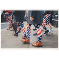 American Stars & Stripes Trousers & Leather Sho...