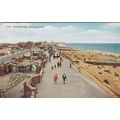 B557 CLEVELEYS - THE PROMENADE COLOURED POSTCARD