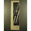 1961 Cartier Jewelry Ad - Bracelets of Gleaming Gold