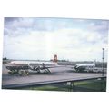 DC6 AIRCRAFT BALAIR AT EAST MIDLANDS AIRPORT. C...