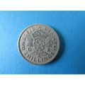 1949 GEORGE VI TWO SHILLINGS FREE POST. W