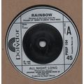 Rainbow - All night long / Weiss heim 1980 7" s...