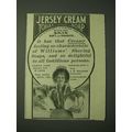 1900 Williams' Jersey Cream Toilet Soap Ad - Ke...