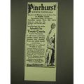 1912 Pinehurst North Carolina Ad - Out-of-Door ...