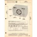 JEWEL model 5250 5 tube AM radio receiver clock...