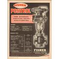 FISHER GOVERNOR COMPANY 1954 positive valve pos...