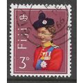 FIJI 1962 3d QEII IN UNIFORM SG 313 FINE USED#2