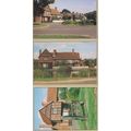 Aldbury Herts Manor House Ancient Stocks 3x Pos...