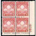 655, Mint NH FVF Plate Block of Four CV $45 - S...