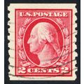 413, Used 2¢ Coil - Very Scarce! - Stuart Katz