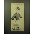 1960 Ship'n Shore No-Iron Blouse Ad - To the manor born