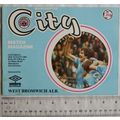 1981 programme Manchester City v. West Bromwich...