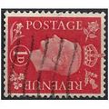 1937 SG463a 1d Scarlet Watermark Sideways Good/...