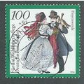 GER 1994 100pf+ 50 'NATIONAL COSTUMES- HOYERSWE...