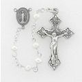 White Rosary, Fresh Water Pearl Beads, Premium ...