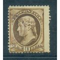 Used 209 10c Thomas Jefferson Just Clears Doubl...
