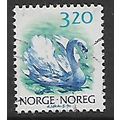 NORWAY 1988 WILDLIFE 3K.20 MUTE SWAN SG 1021 FI...