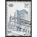 Belgium Epm Mi 351 zx: 80 Fr. black-blue Railwa...
