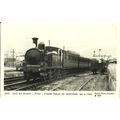 Isle of Wight RYDE-VENTNOR Steam Train Postcard...