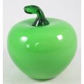 Big Green Granny Smith Glass Apple Figurine, Gr...