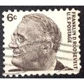 US Stamp #1284 used: 1966 6c Franklin D Rooseve...