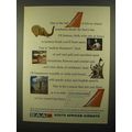 1968 South African Airways Ad - This is Tail of Jets