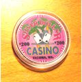 Silver Dollar $200. Casino Chip - Tacoma, Washi...
