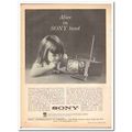 SONY CORP AMERICA 1963 Alice Micro-TV 5-303W te...