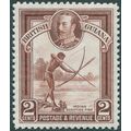 British Guiana 1934 2c red-brown SG 289 unused