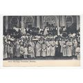 Parsi Wedding Marriage Procession Bombay Postcard India