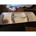 Set Of 4 White Serving Dishes