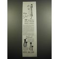 1933 Odo-ro-no Deodorant Ad - Wise girl! 35¢ sa...