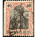 Stamp German Empire SG74 1901 40pfg Germania Used