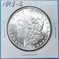 1893-S Morgan Dollar. Replica.