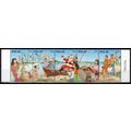 Palau 317 MNH Christmas Santa Horses Seascape B...