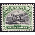 Malta KGV 1930 5s Black Green Neolithic Temple ...