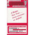 LIVERPOOL v LEICESTER CITY DIVISION ONE 1973/74