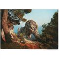 Capri, Italy - Natural Arch - postcard c.1970s