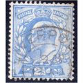 sg231 21/2d PALE ULTRAMARINE CDS V/fine used (R...