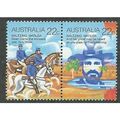 AUS 1980 SE~TE PAIR 22c 'WALTZING MATILDA' FINE...