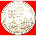 SHIPS: PORTUGAL ★ 200 ESCUDOS 1497-1498 1998 UN...