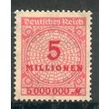 Germany 1923 - SG 319 - 5M rose - unused