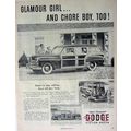 DODGE 1949 glamour girl chore boy Coronet Stati...